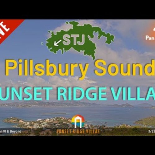 Pillsbury Sound Live Webcam: Cruz Bay, Virgin Islands