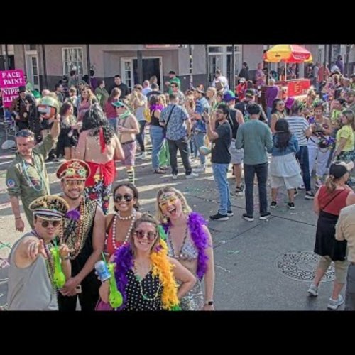 Cat's Meow Bar Live Webcam: New Orleans Street View