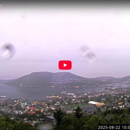 Harstad Fjord View Live: Samaåsen Webcam, Norway