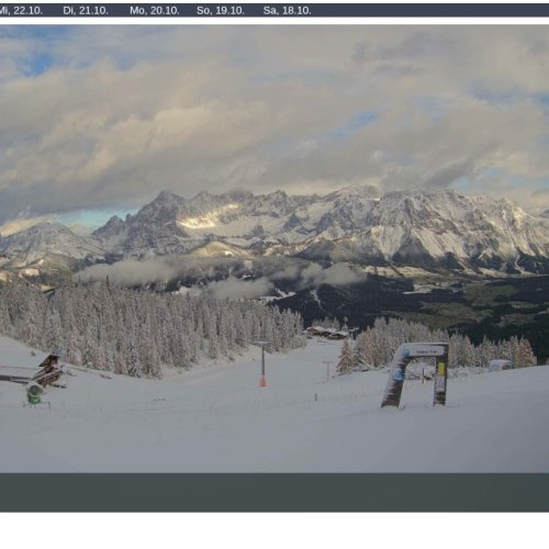 Reiteralm Schladming Live Webcam: Alpine Ski Resort Views