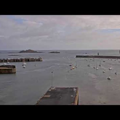Roscoff Port Live Webcam: Brittany Coast View