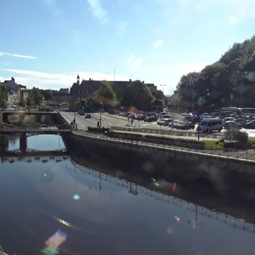 Quimper Quai Odet Riverfront Live View