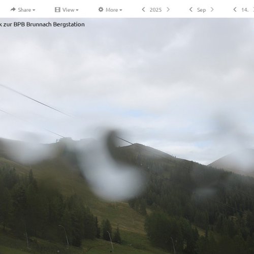 Live Webcam: Bad Kleinkirchheim Spitzeck & Brunnach Mountain View