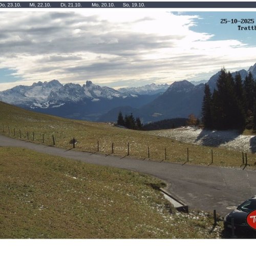 Trattberg Alm Live Webcam: Alpine Views from St. Koloman, Austria