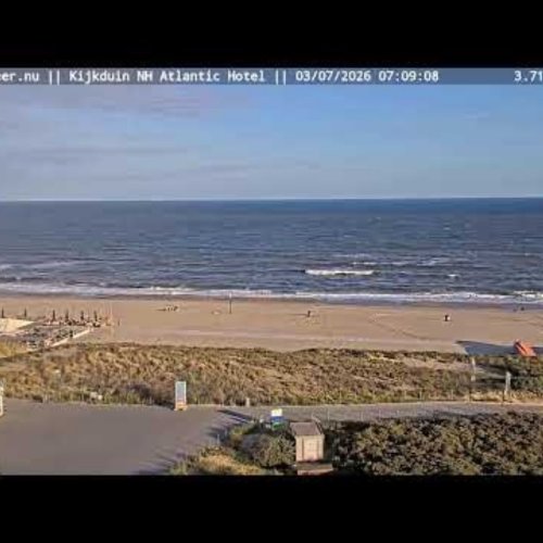 Kijkduin Boulevard Seafront: A Live View of The Hague's Coastal Charm 🌊