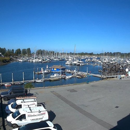 Point Roberts Marina Live Webcam: Washington Coast Views