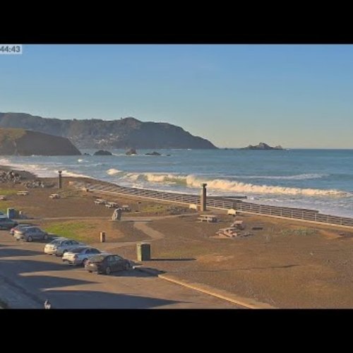 Sharp Park Beach Live Webcam – Pacifica, California Coast