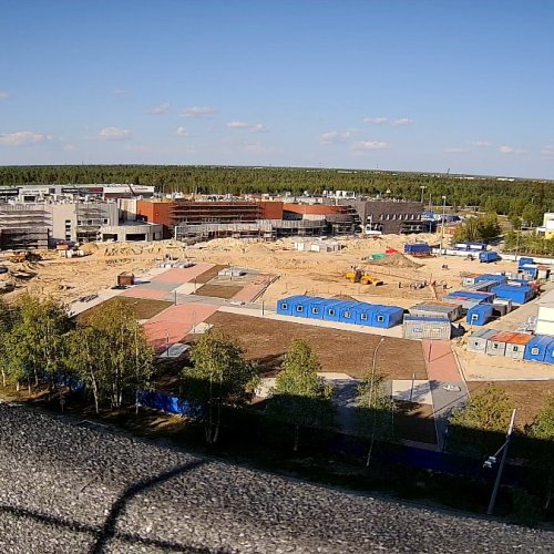 Kogalym Construction Live: Western Siberia Development Webcam