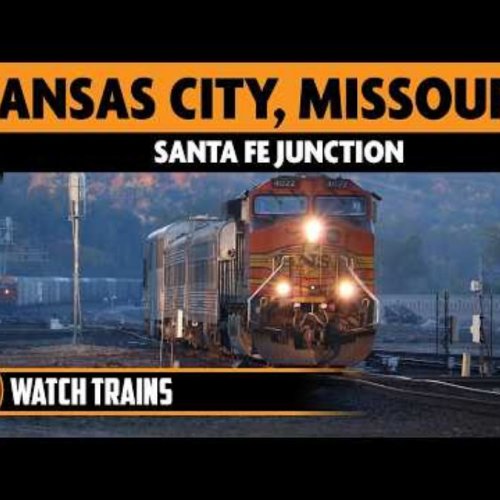 Kansas City Santa Fe Junction Live Train Cam