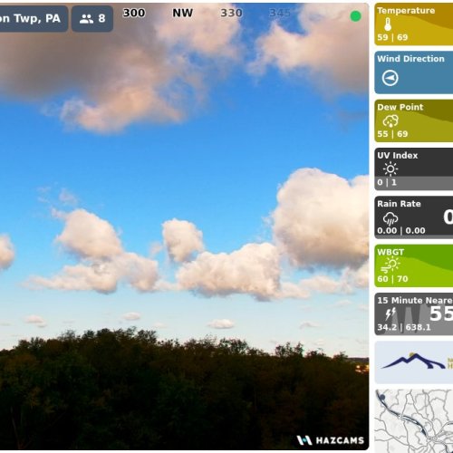 North Huntingdon Live Webcam: Real-Time Weather & Skies Above Pennsylvania
