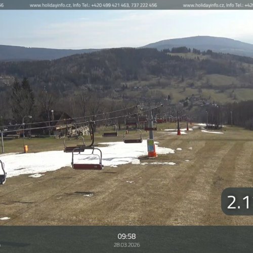 Herlíkovice II Ski Lift - Live View