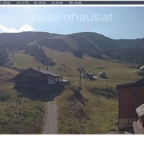 Planneralm Live Webcam: Tauernhaus Mountain Views 🏔️