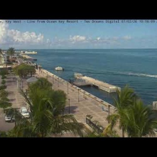 Mallory Square 4K Waterfront: A Live Look at Key West