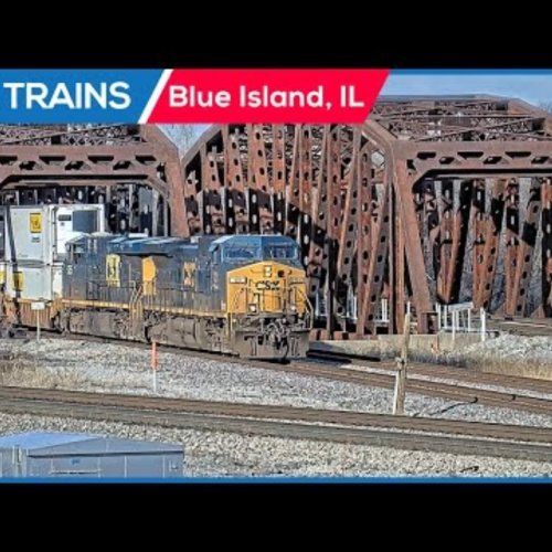 Blue Island, Illinois Live Train Webcam