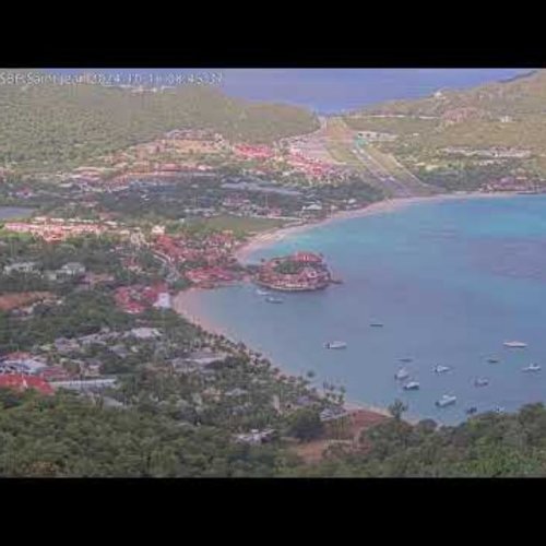 Live Saint-Jean Bay Webcam: St. Barths Coastal Views & Airport Activity