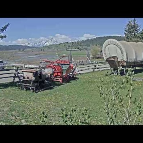 Experience The Breathtaking Scenes Of The Six River Corral In Moran, Wyoming