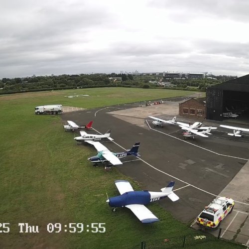 Manchester Barton Aerodrome Live Airfield Webcam