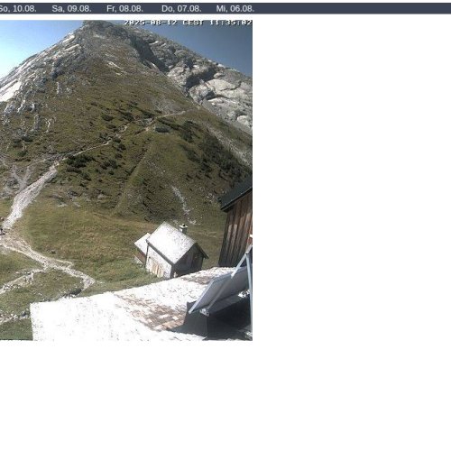 Watzmannhaus Live Webcam: Alpine Views from Berchtesgaden