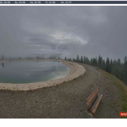 Hochrindl Alpine Lake Webcam: Live Mountain Views from Sirnitz