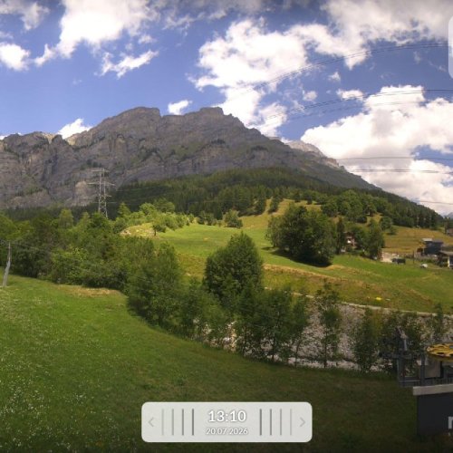 Live Leukerbad: Erli Ski Lift & Swiss Alps Webcam