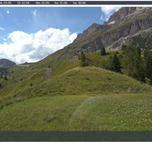 Arabba Monte Burz Live: Dolomites Mountain Webcam