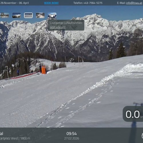 Hinterstoder Panoramalift Tal: Live Ski Slopes & Alpine Views in HD