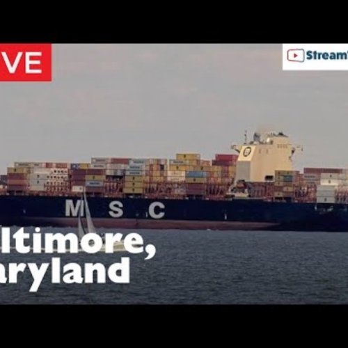 Port Baltimore Shipping Channel Live Stream