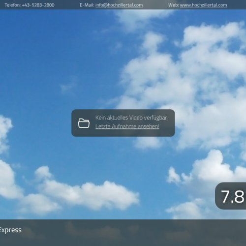 Aschau im Zillertal: Wimbach Express Live Webcam HD