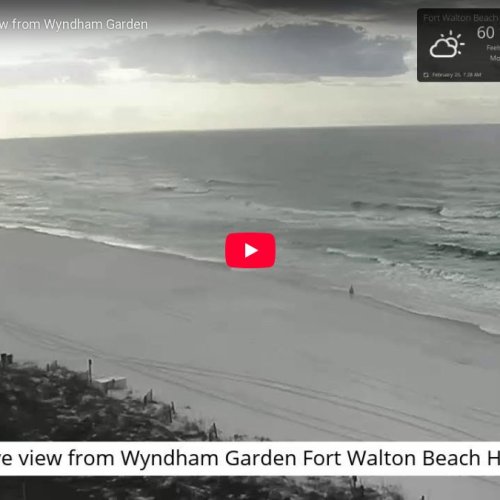 Okaloosa Island Beach Live Cam: Fort Walton Beach & Destin Views