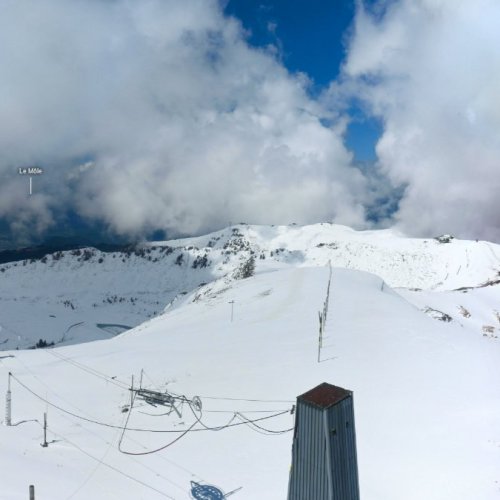 Flaine Véret 2310m: Live Ski Resort Views 🌄