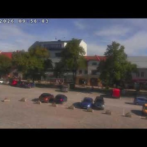 Valašské Klobouky Town Center Live Webcam, Czechia