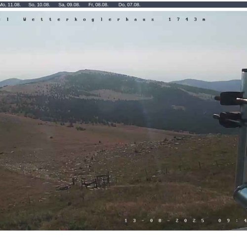 Hochwechsel Wetterkoglerhaus Live Webcam: Alpine Mountain Views