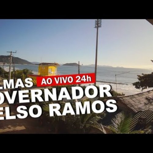 Praia de Palmas Beach Live Cam in Governador Celso Ramos, SC, Brazil