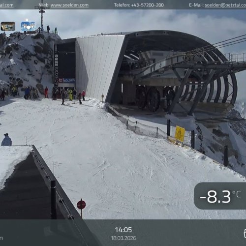 Sölden Gaislachkogl Live: Alpine Skiing & Mountain Views in HD