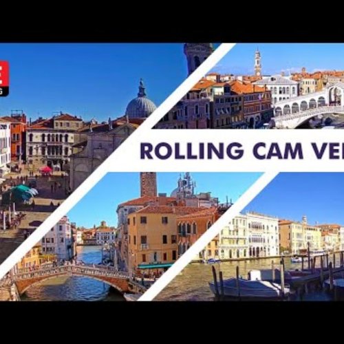 Venice Live Webcam: Grand Canal & Rialto Bridge Views