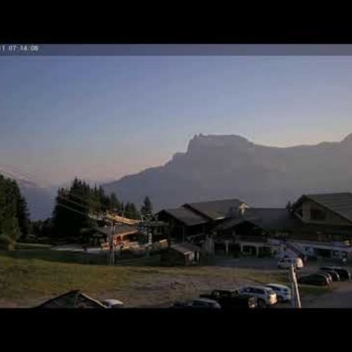 Mont Joux Live Webcam: Saint-Gervais-les-Bains, France