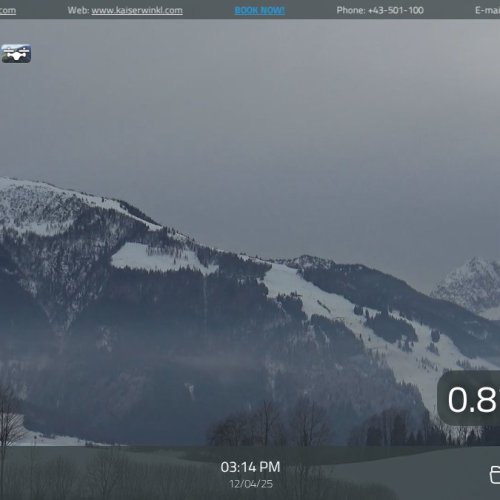 Kössen Moserberg Live Webcam: Alpine Views from Kaiserwinkl, Austria