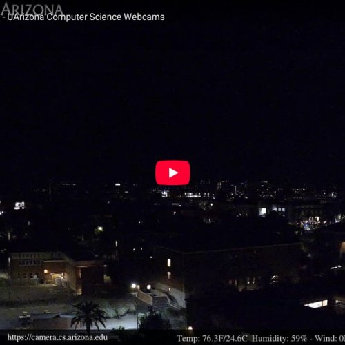 University of Arizona Campus Live Webcam, Tucson, USA