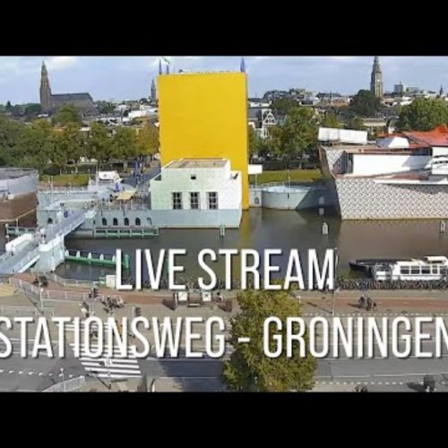 Experience Groningen's Vibrant Atmosphere at Stationsweg