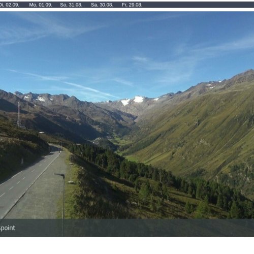 Hochgurgl Top Mountain Crosspoint Live Webcam | Ötztal Alps, Austria