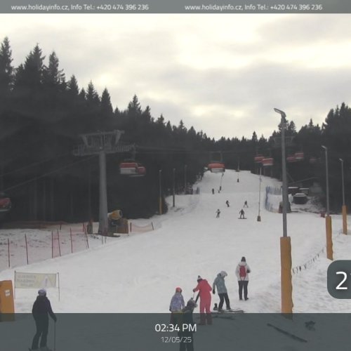 Klínovec Ski Resort Live Webcam: Jáchymov, Czechia
