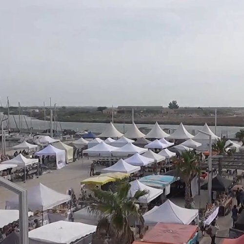 Valras-Plage Marina and Market Live Camera