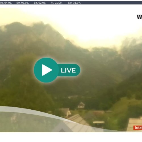 Trenta Valley Live Webcam: Julian Alps & Soča River Views