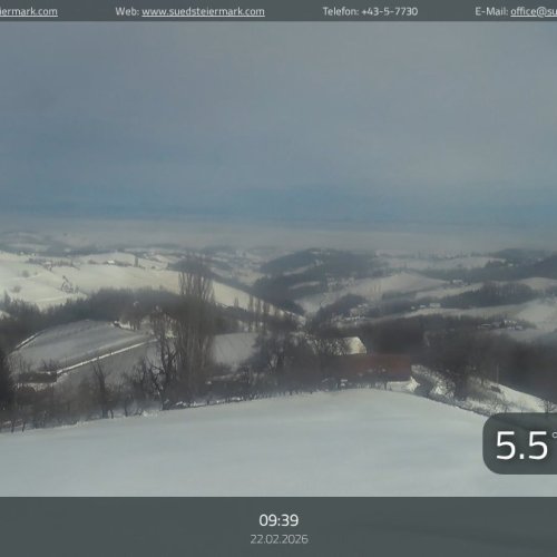 Gamlitz Südsteiermark Live Webcam: Austria's Scenic Wine Hills