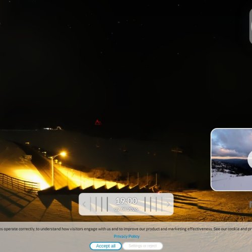 Symsol Peak Live Camera: Hotham, Victoria