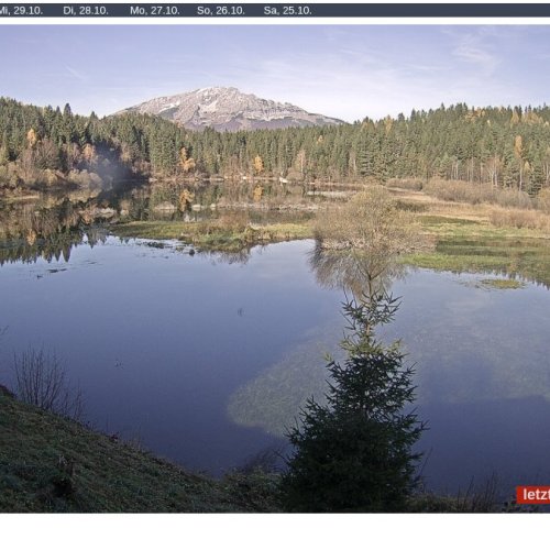 Erlaufsee Live: Alpine Lake and Mountain Panorama from Mitterbach