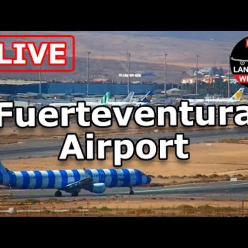 Fuerteventura Airport (FUE) Live Cam, Canary Islands, Spain