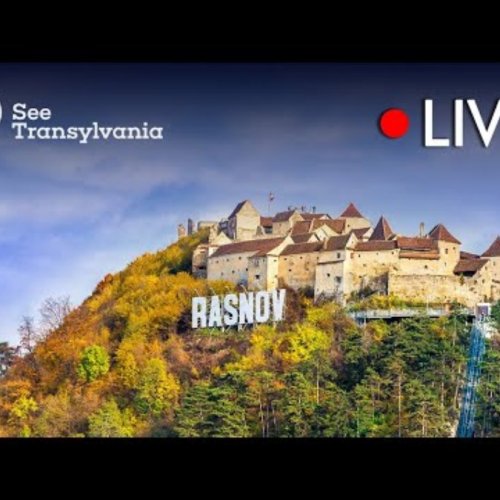 Râșnov Fortress Live Webcam: Transylvanian Views