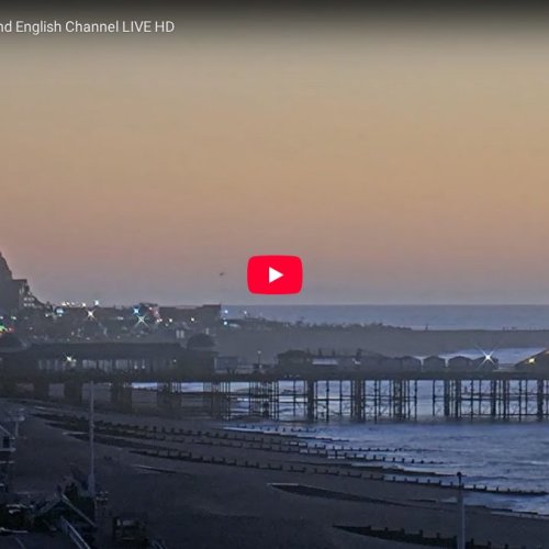Hastings Pier Live Webcam and English Channel Views