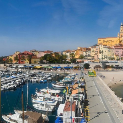 Menton Plage Des Sablettes Live View